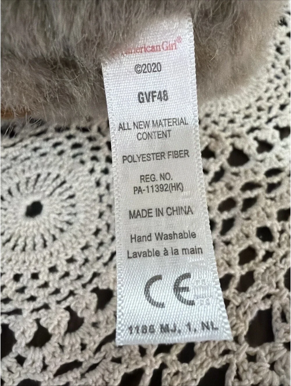American Girl Doll Kira's Pet Koala Bear Plush 6”Stuffed Animal 2020 EUC